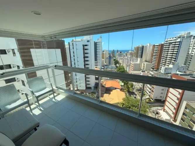 Apartamento Mobiliado 3 Quartos com Suíte na Pituba, Salvador - 103m², 2 Vagas