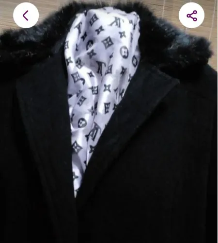 CASACO LÃ ZARA GG GOLA PÊLO