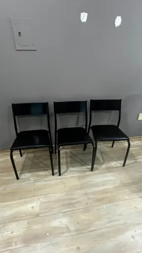 TRIO DE CADEIRA EMPILHÁVEL TALK TOK STOK