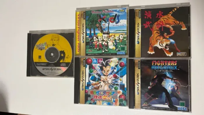 Lote Jogos Sega Saturn Japonês Jap Street Fighter Zero