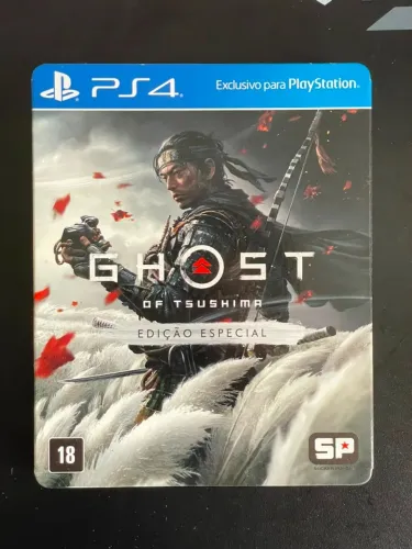 Ghost of Tsushima Steelbook Special Edition Edição Especial PS4/PS5