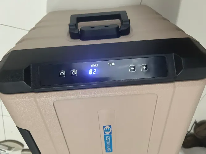 Geladeira portátil 35 litros freezer e geladeira 