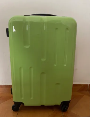 Mala de viagem verde 15kg