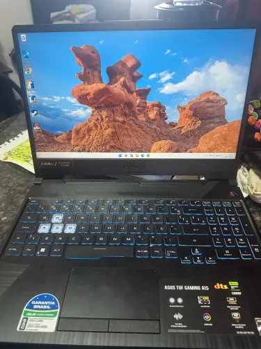 Notebook Gamer ASUS TUF A15 Ryzen 7 RTX 3050 SSD 512GB | Pouco uso | Excelente estado