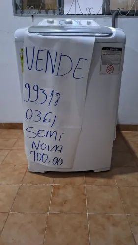 Máquina de Lavar Electrolux 10kg LTC10 - Semi Nova - R$ 700