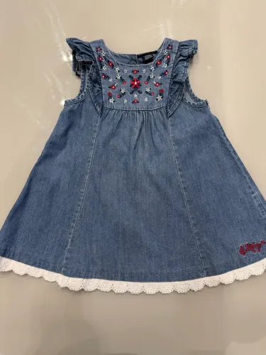 Vestido Tommy hilfiger Bordado 24M