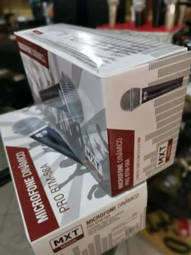 Microfone Dinâmico Btm58 Mxt Perfeito!