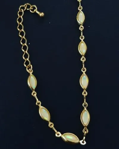 Pulseira feminina banhada a ouro 18k