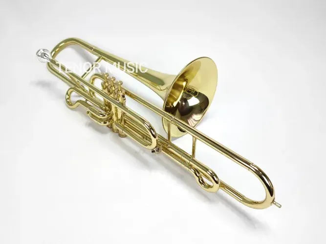 Trombone de pistos SCHIEFFER Sib Curto - by HS MUSICAL 