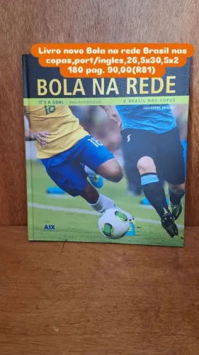 Livro Bola na Rede Brasil nas Copas novo
