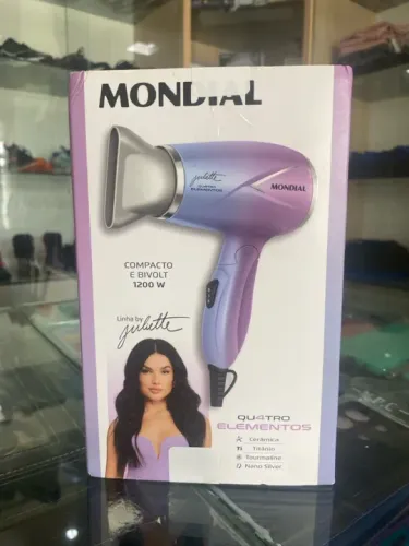 Secador de Cabelo Mondial Juliette 1200W - Quatro Elementos
