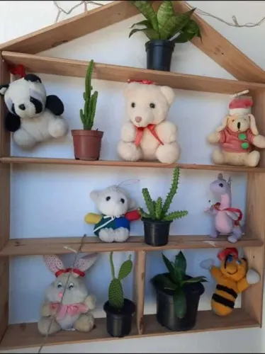 Nichos para decoração de quarto, jardim ou sala