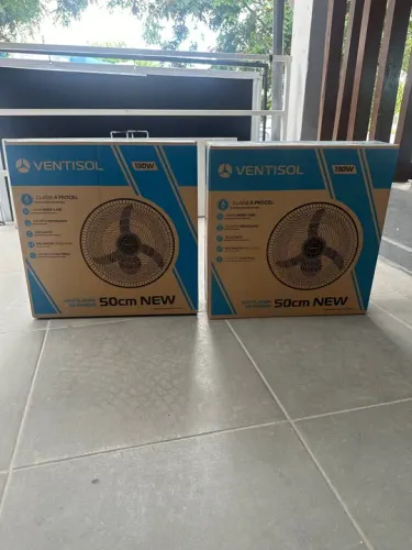 Ventilador de Parede 50cm 130W Ventisol - Novo