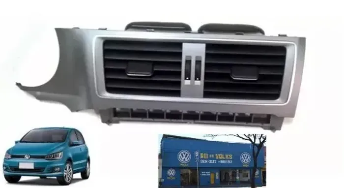 Difusor de ar central  original VW Fox G3 2014 a 2021 