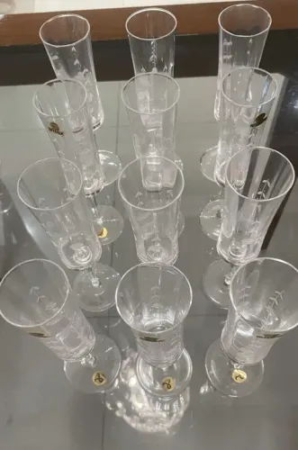 Copos de Cristal Italianos - Vilca - PbO 24%, o mlehor!