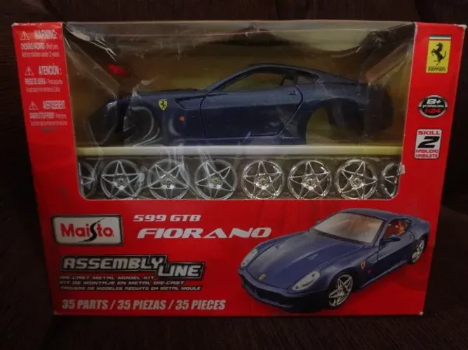 Maisto Ferrari 599 GTB Fiorano para montar - 17jcd