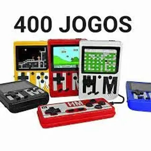 Vídeo Game Portátil com 400 jogos e Controle Yxj-02