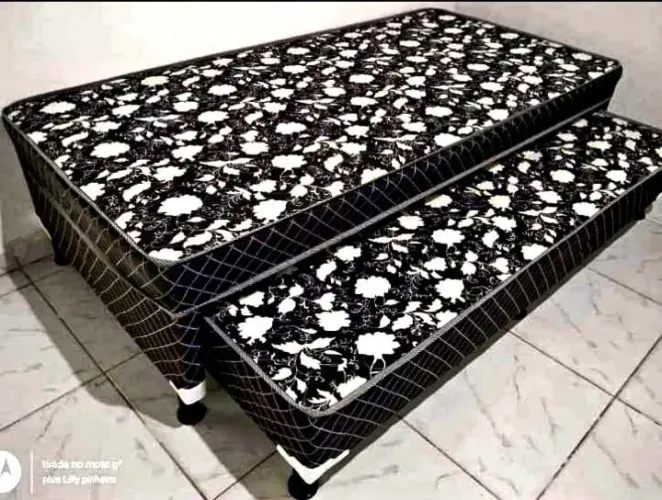 Cama Box Auxiliar de Solteiro