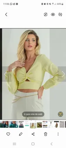 Blusinha cropped  ! 