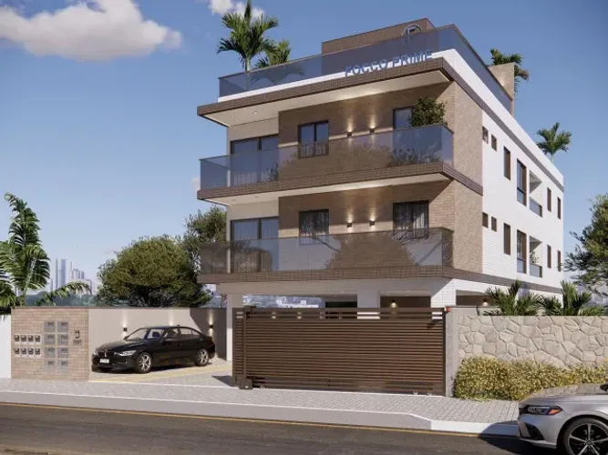 Apartamento em Manaíra com 03 quartos, sendo 01 e varanda.