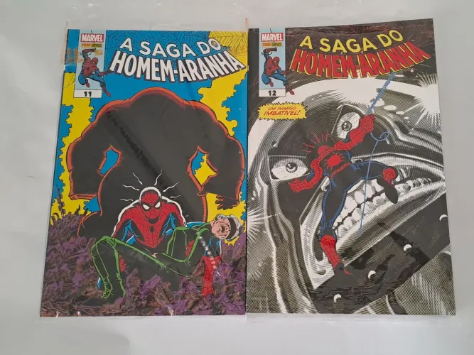 MT HQ Homem-Aranha Fanático - A Saga do Homem-Aranha #11 e #12 - Edições Especiais!