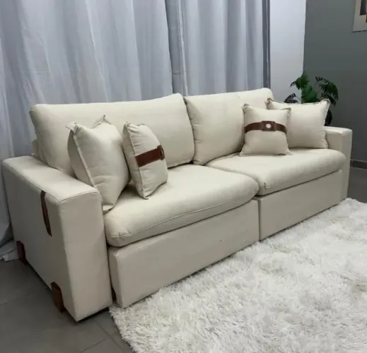 Sofá Cama Retrátil Zeus 2,40cm