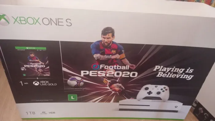 Xbox one S 1T com Pes 2020