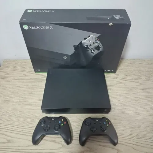 Promoção Xbox One X 1 TB Dois Controles ( ATE 10X SEM JUROS)