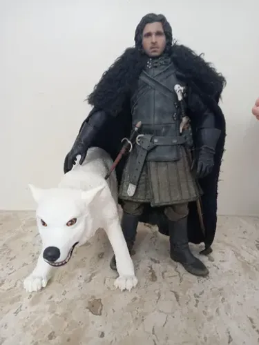 Boneco Jon Snow game of Thrones Threezero 1/6 