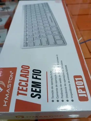 Teclado sem fio bluetooth slim Hmaston