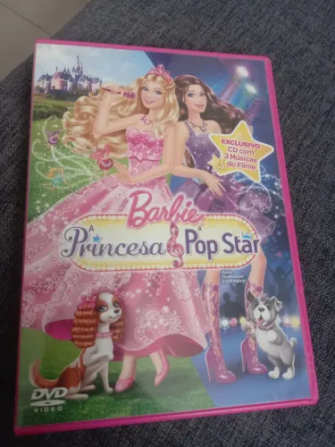DVD Barbie Princesa Pop Star