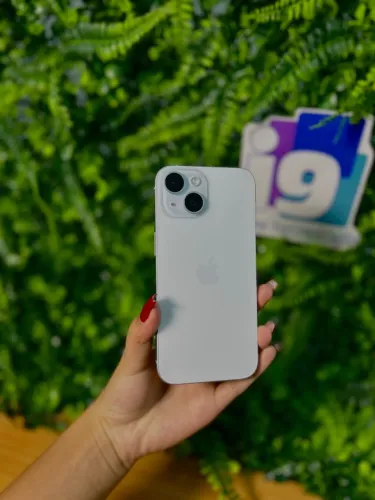 iPhone 15 128GB 88% saúde da bateria  Azul  Anatel, Seminovo com garantia