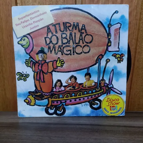 Disco de vinil EP Balão Mágico promoção Pepsi anos 80.