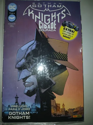Batman Gotham Knights: Cidade Dourada Completo 6 Volumes.