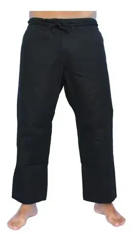 Calça de Kimono Preta Jiujitsu Judô Luta Livre
