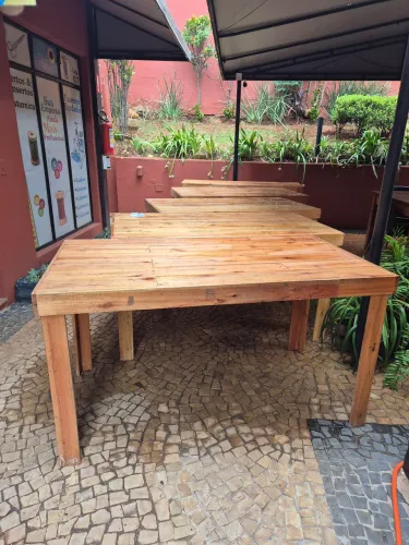Mesa de Madeira de reapovacao de palete