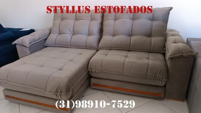 Sofá retrátil FOFÃO - Novo
