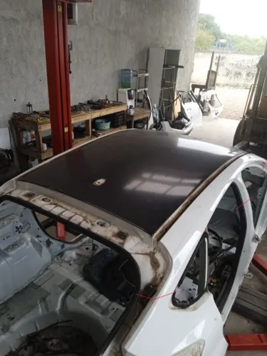 Teto Lata Retalho Ford Focus 2014-17 Hatch 