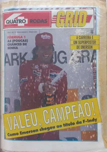 Revista Quatro Rodas - Edição Especial Emerson Fittipaldi