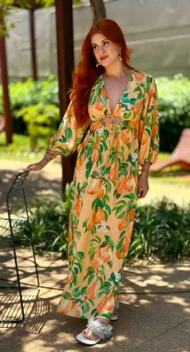 Vestido Farm novo (tag) Pera Chic