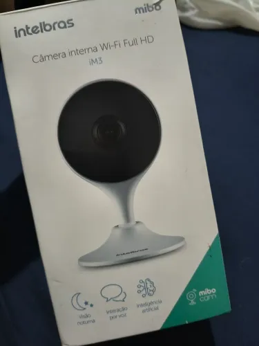 Câmera Inteligente Interna Compatível com Alexa Wi-fi Full HD iM3 