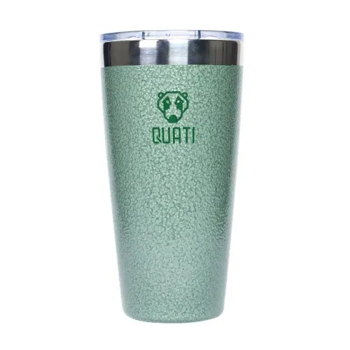 Copo Térmico Quati Com Tampa 473Ml Verde V2 - WZetta