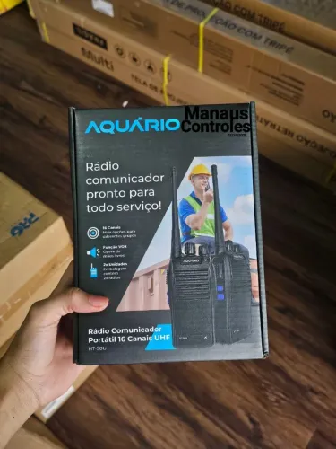 Rádio comunicador Aquário Homologado pela Anatel