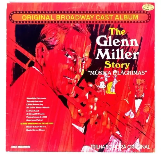 Disco de Vinil The Glenn Miller Story (Música e Lágrimas) - Trilha Sonora
