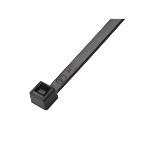 ABRAÇADEIRA DE NYLON RESISTENTE AO SOL (UV) 220 X 7,6 mm Preta