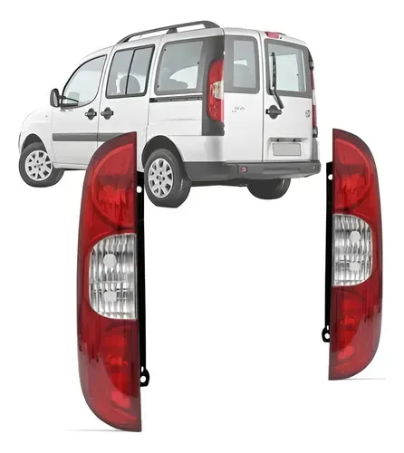 Lanterna Traseira Doblo 2009/2021 Fiorino 2014/2016 Bicolor