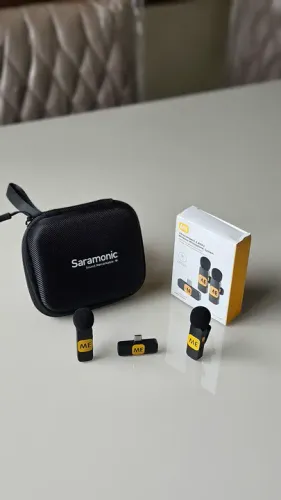 Boya mini microfone de lapela sem fio para android telefone.