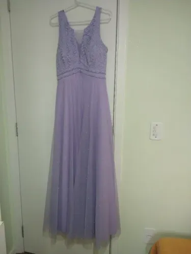 Vestido de Festa Lilás