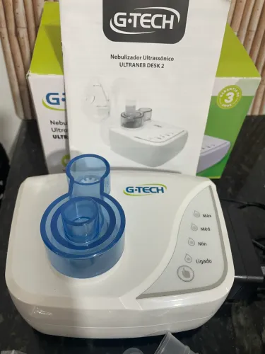 Inalador e nebulizador ultra-sônico G-Tech
