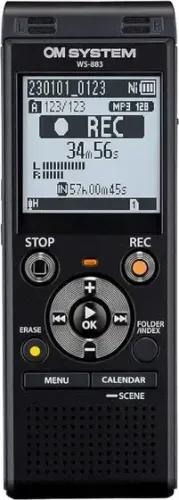 Gravador De Voz Digital Olympus Om System Ws-883 8gb memoria interna